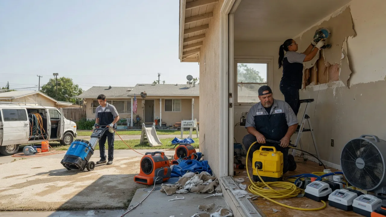Water Damage Restoration in Mount Auburn, IL near me